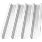 Профнастил Н60 белый RAL 9003 0,5 мм